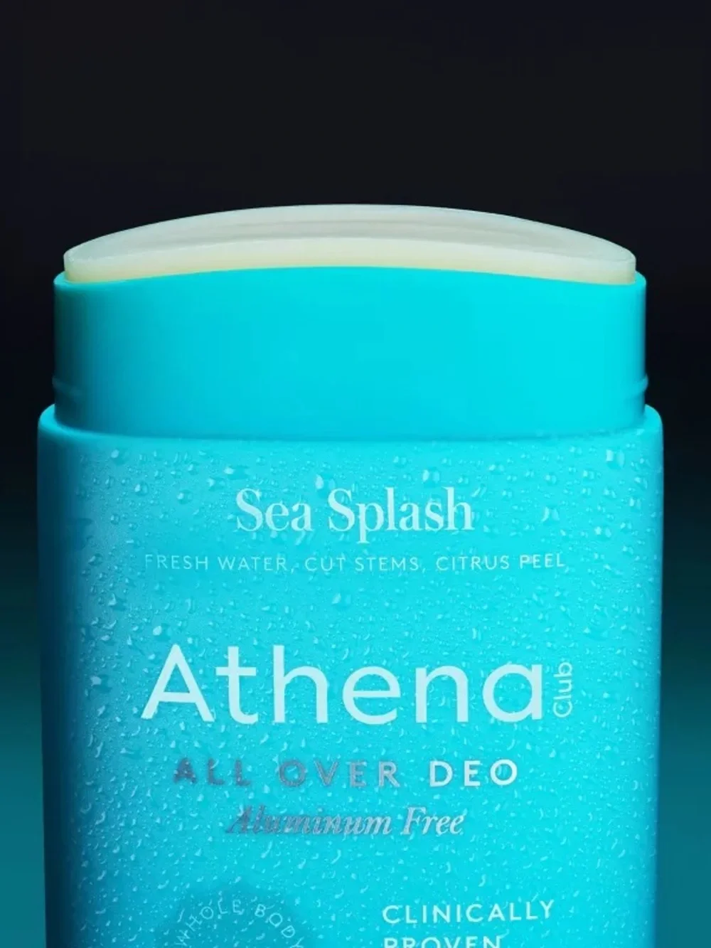 Athena All Over Deo Aluminum Free Deodorant, Sea Splash
